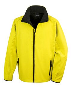 Result R231M - Core Bedruckbare Softshelljacke Yellow / Black