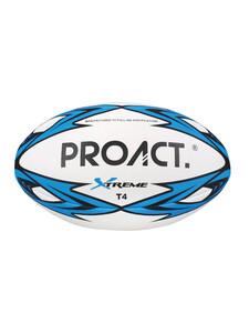 Proact PA818 - X-Treme T4 Rugbyball White / Royal Blue / Black