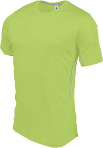 Proact PA465 - Herren Kurzarm Sport T-Shirt aus zwei verschiedenen Materialien