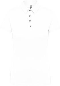 Kariban K263 - Jersey-Kurzarm-Polohemd für Damen Weiß