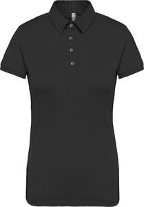 Kariban K263 - Jersey-Kurzarm-Polohemd für Damen Schwarz