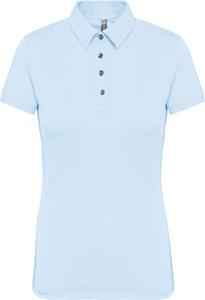 Kariban K263 - Jersey-Kurzarm-Polohemd für Damen Sky Blue