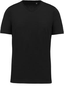 Kariban K3002 - Herren-T-Shirt Supima® mit V-Ausschnitt und kurzen Ärmeln Schwarz