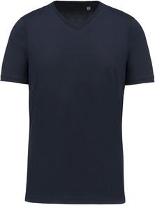 Kariban K3002 - Herren-T-Shirt Supima® mit V-Ausschnitt und kurzen Ärmeln Navy
