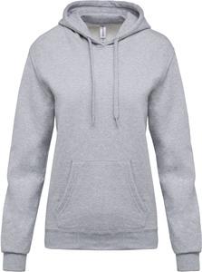 Kariban K473 - Damen Kapuzensweatshirt Oxford Grey