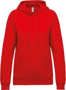 Kariban K473 - Damen Kapuzensweatshirt Rot