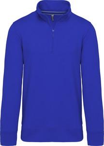 Kariban K487 - Sweatshirt mit Reißverschlusskragen Light Royal Blue
