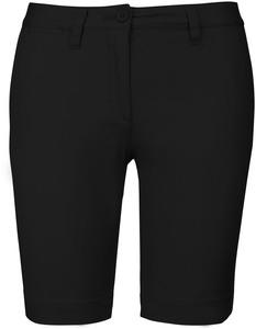 Kariban K751 - Chino-Bermuda-Shorts für Damen Schwarz