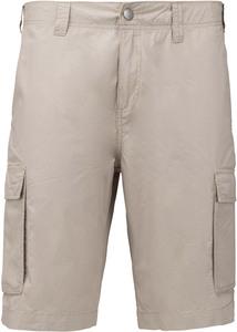 Kariban K755 - Leichte Bermuda-Shorts für Herren mit mehreren Taschen Beige