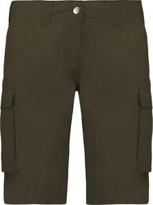 Kariban K756 - Leichte Bermuda-Shorts für Damen mit mehreren Taschen Light Khaki