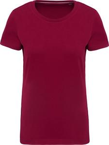 Kariban KV2107 - Kurzarm-Vintage-T-Shirt für Damen Vintage Dark Red