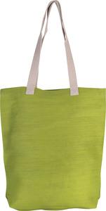 Kimood KI0229 - Shoppingtasche aus Jute-Baumwollmischgewebe