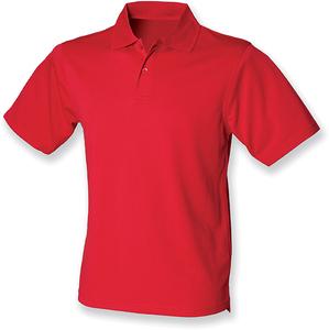 Henbury H475 - Men´s Coolplus® Poloshirt Classic Red