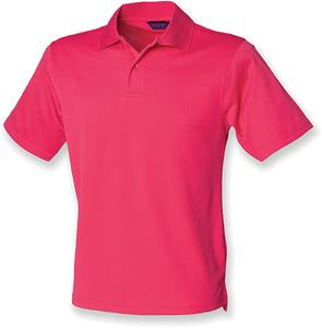 Henbury H475 - Men´s Coolplus® Poloshirt Bright Pink