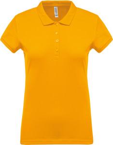 Kariban K255 - Damen Kurzarm-Poloshirt. Baumwollpiqué. Yellow