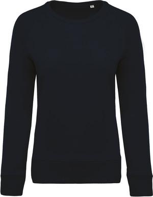 Kariban K481 - Damen Sweatshirt BIO-BAUMWOLLE Rundhalsausschnitt Raglanärmel