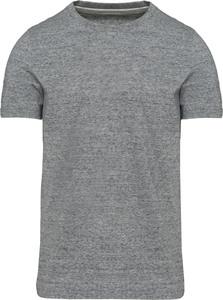 Kariban KV2106 - Kurzarm-Vintage-T-Shirt für Herren Slub Grey Heather