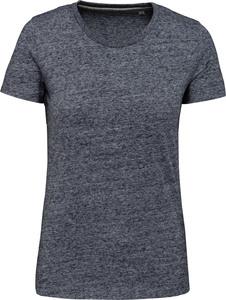 Kariban KV2107 - Kurzarm-Vintage-T-Shirt für Damen Night Blue Heather
