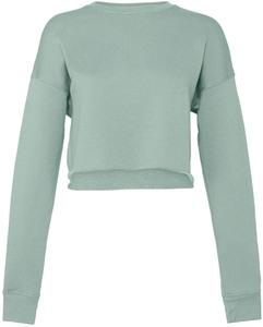 Bella+Canvas BE7503 - Cropped Kapuzensweatshirt für Damen