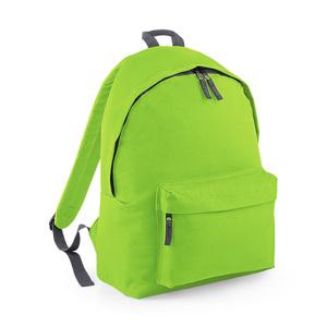 Bag Base BG125J - Junior Fashion-Backpack Lime Green/ Graphite Grey