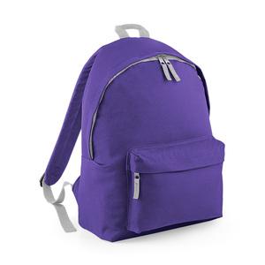 Bag Base BG125J - Junior Fashion-Backpack Purple / Light Grey