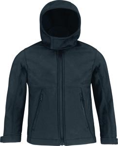 B&C CGJK969 - Kinder Softshell-Kapuzenjacke