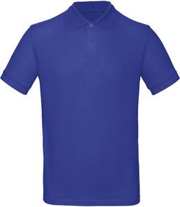 B&C CGPM430 - Men's organic polo shirt Cobalt Blau
