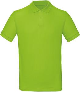 B&C CGPM430 - Men's organic polo shirt Orchid Green