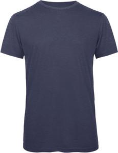 B&C CGTM055 - Men's TriBlend crew neck T-shirt Heather Navy