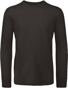 B&C CGTM070 - Men's organic Inspire long-sleeved T-shirt Schwarz