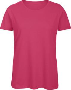B&C CGTW043 - Organic Cotton T-shirt Inspire / Woman Fuchsie