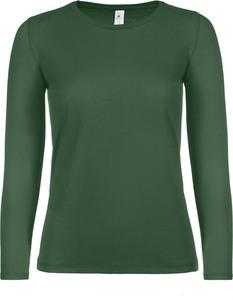 B&C CGTW06T - Damen-Langarmshirt #E150 Bottle Green