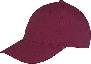 Result RC081X - Memphis Brushed Cotton Low Profile Cap Burgundy