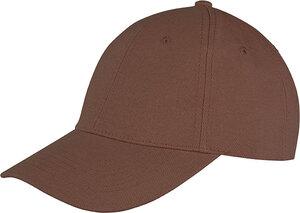 Result RC081X - Memphis Brushed Cotton Low Profile Cap Chocolate Brown