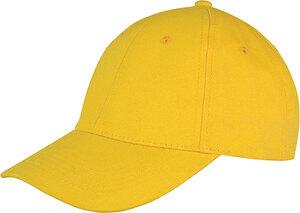 Result RC081X - Memphis Brushed Cotton Low Profile Cap Yellow