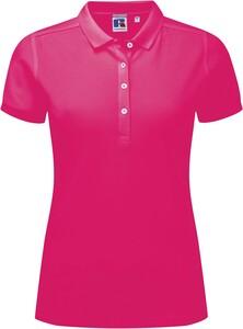 Russell RU566F - Stretch Polo für Damen Fuchsie