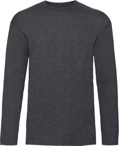 Fruit of the Loom SC201 - Value Weight LS T Dark Heather Grey