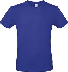 B&C CGTU01T - Camouflage T-shirt Kinder Cobalt Blau