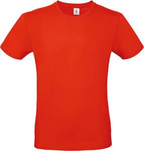 B&C CGTU01T - Camouflage T-shirt Kinder Fire Red
