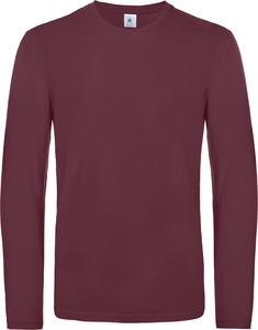 B&C CGTU07T - HV Essential Sweatshirt unisex Burgundy