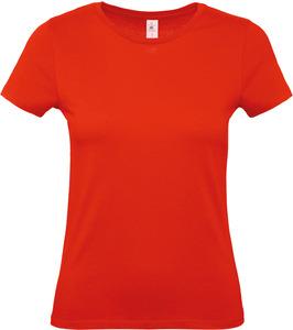 B&C CGTW02T - Damen-T-Shirt #E150 Fire Red