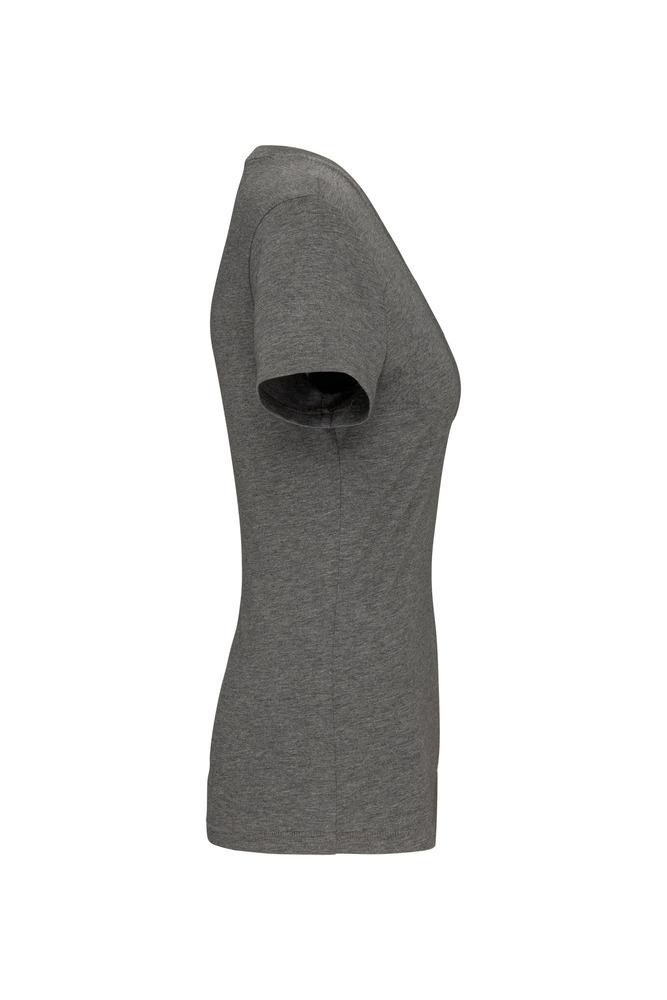 Kariban K3003 - Damen-T-Shirt Supima® mit V-Ausschnitt und kurzen Ärmeln
