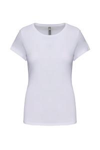 Kariban K3013 - Kurzarm-Damen-T-Shirt mit Rundhalsausschnitt Weiß