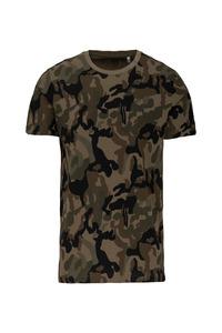 Kariban K3030 - Kurzarm-T-Shirt Camo Olive Camouflage