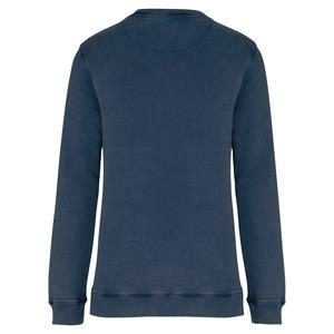 Kariban K4007 - Sweatshirt mit Rundhalsausschnitt Washed Navy Blue
