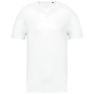 Kariban K398 - Bio-T-Shirt mit kurzen Ärmeln und ungesäumten Halsausschnitt Weiß