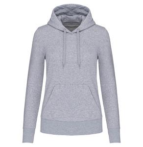 Kariban K4028 - Umweltfreundliches Kapuzensweatshirt für Damen Oxford Grey