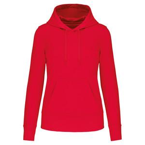 Kariban K4028 - Umweltfreundliches Kapuzensweatshirt für Damen Red