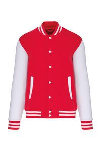 Kariban K497 - College Jacke Unisex Red / White