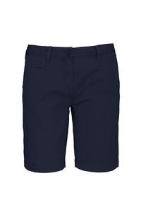 Kariban K753 - Bermuda-Shorts für Damen im ausgewaschenen Look Gewaschen Navy